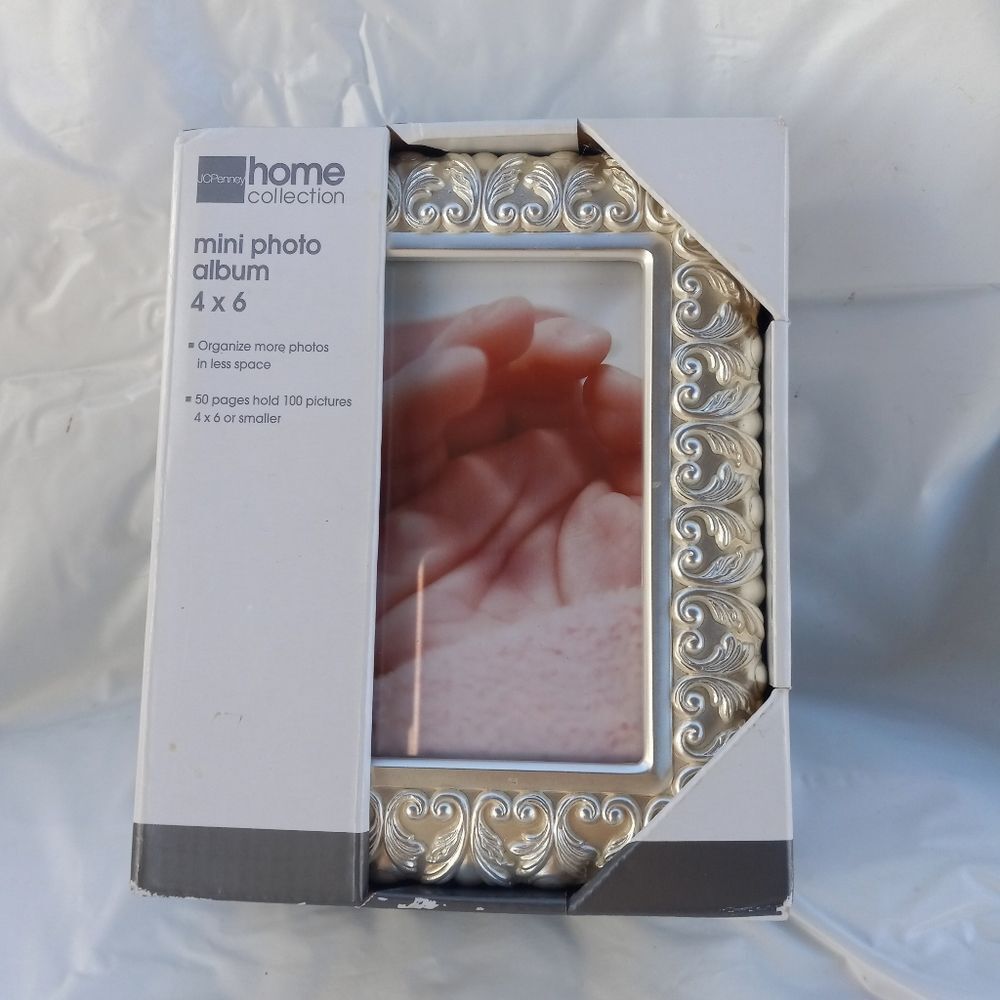 NWT JCPenney Home Collection Mini Photo Album 4×6
